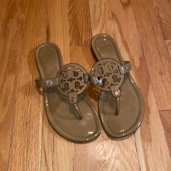 Tory Burch Nude Flip Flops